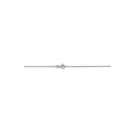 Zilver gourmet collier 45cm 1.1mm - 617275