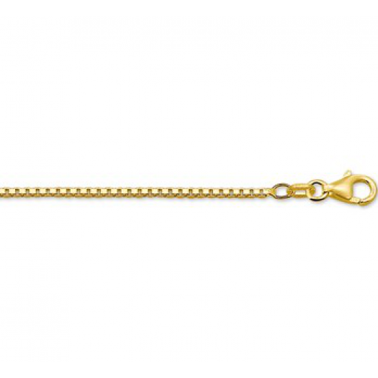 14krt gouden venetiaans collier 60cm 1.2mm - 617366