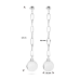 Zilveren oorhangers - 617390 Zilveren oorhangers - 617390