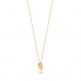 Blush Collier met ovaal plaatje 3123YGO - 616952