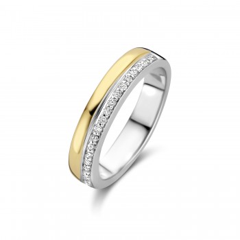 Moments Silver Ring Verguld 15149AY/54 - 617462