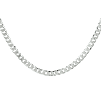 Zilver gourmet collier 50cm 4.3mm - 617511
