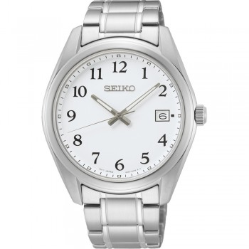 Seiko Staal Wit 100mtr SUR459P1 - 617842