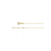 Jackie 14krt gouden collier Marine - 617854