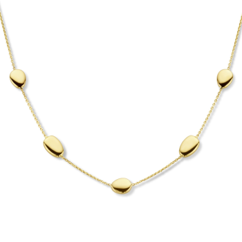 14krt gouden fantasie collier 42-45cm - 617925