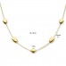 14krt gouden fantasie collier 42-45cm - 617925