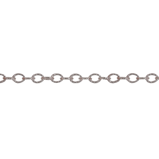 Permanent Armband Zilver Anker Getordeerd 2.3mm - 618026