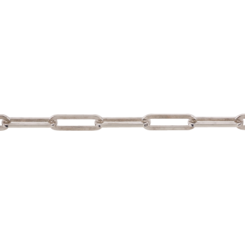 Permanent Armband Zilver Paperclip Schakel 3.7mm - 618028