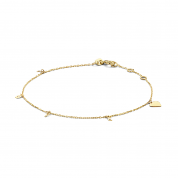 Jackie 14krt gouden armband LOVE JKB20.030 - 618186