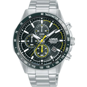 Lorus herenhorloge chrono zwart 100mtr RM397HX9 - 618230