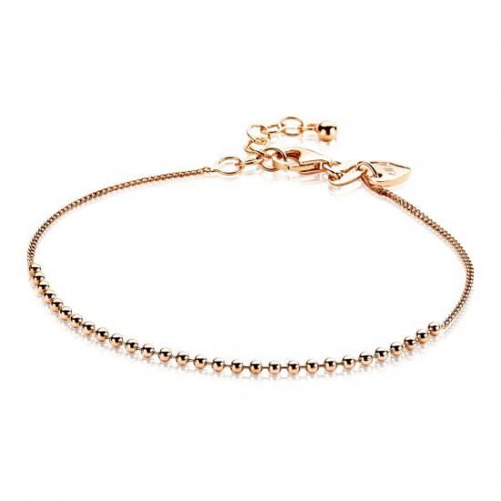 ZINZI zilveren armband rose gourmet/bolletjes 16.5-19cm ZIA1657R - 612744