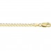 14krt gouden gourmet collier 50cm 3.3mm - 618355