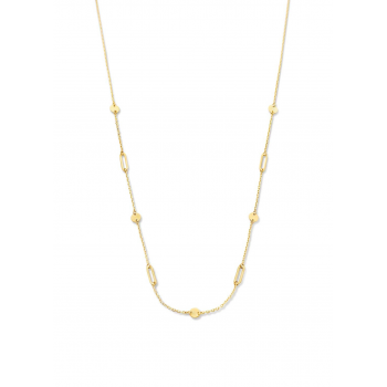 Jackie 14krt gouden collier Beaux Arts JKN22.254 50cm - 618382