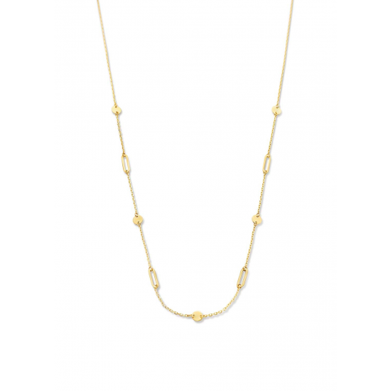 Jackie 14krt gouden collier Beaux Arts JKN22.254 50cm - 618382