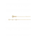 Jackie 14krt gouden collier Beaux Arts JKN22.254 50cm - 618382