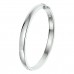 Zilveren bangle bolle buis 60mm 4mm massief - 618468