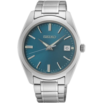 Seiko Staal saffierglas Blauw 100mtr SUR525P1 - 618458