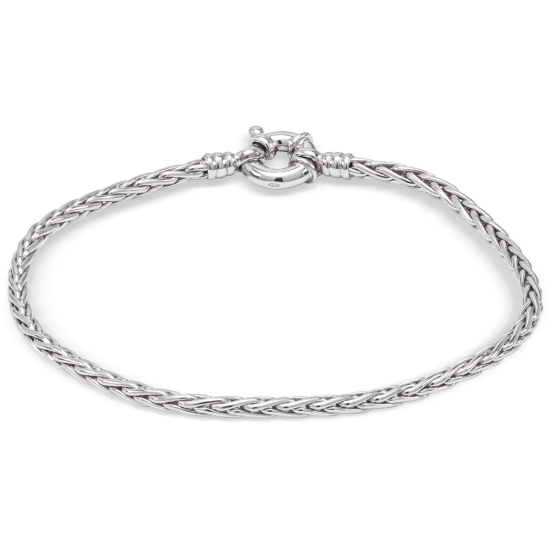 Monzario Zilver Armband Palmier 19cm 3mm ARG171A - 613952