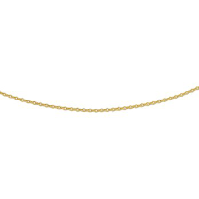 14krt gouden anker collier 45cm 1.1mm - 614338 14krt gouden anker collier 45cm 1.1mm - 614338