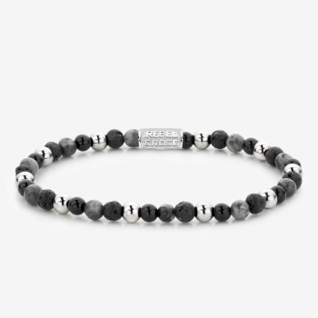 Rebel & Rose Jewelry Bracelet Shiny Night 4mm S - 614698