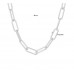 Zilver anker collier 45cm 6mm - 615632