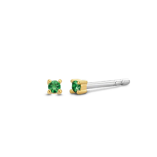 Ti Sento Oorbellen Verguld 2mm 7834EM - 615668 Ti Sento Oorbellen Verguld 2mm 7834EM - 615668