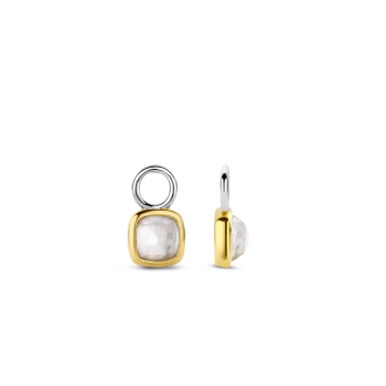Ti Sento Oorbedels Verguld 6mm 9248MW - 617110