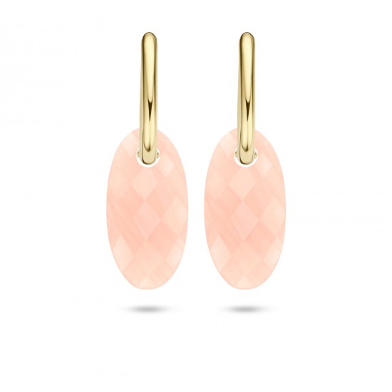 Blush Oorbedels Rose Quartz Long Shape - 616185