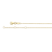 Jackie 14krt gouden collier Triple Bar JKN21.101 - 616510 Jackie 14krt gouden collier Triple Bar JKN21.101 - 616510