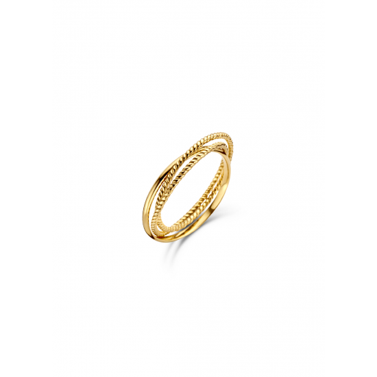 Jackie 14krt gouden ring trinity maat 54 - 616514