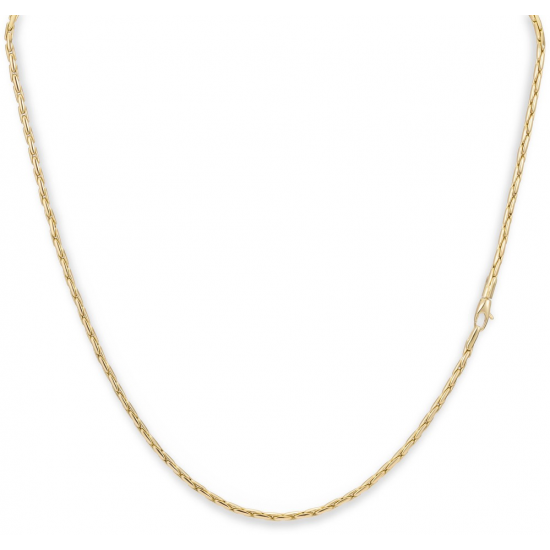 Monzario 14krt gouden collier 45cm 1225C - 616907