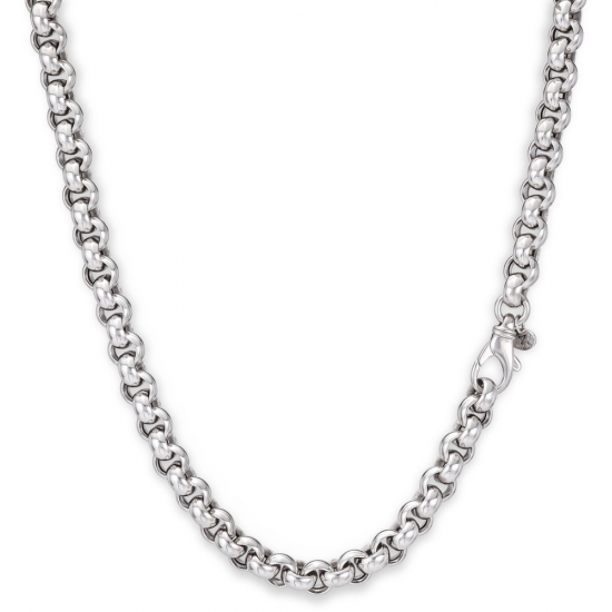 Monzario Zilver Collier 45cm 8.7mm ARG181C - 617647 Monzario Zilver Collier 45cm 8.7mm ARG181C - 617647