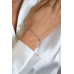 ZINZI zilveren armband gourmette met staafjes ZIA2366 - 618077