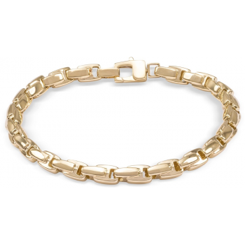 Monzario 14krt gouden armband 20cm 5.5mm - 618408