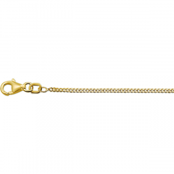 14krt gouden gourmet collier 60cm 1.8mm - 618524