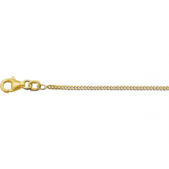 14krt gouden gourmet collier 60cm 1.8mm - 618524