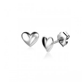 ZINZI zilveren oorstekers hart ZIO2365 - 618533