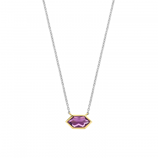 Ti Sento Collier Verguld 34041PU - 618786