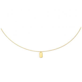 Jackie 14krt gouden collier Initial - 618840