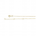 Jackie 14krt gouden collier Initial - 618840