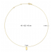 Jackie 14krt gouden collier Initial - 618840