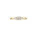 Blush Lab Grown Ring Trinity 1x0.30crt 2x0.10crt G SI - 619010