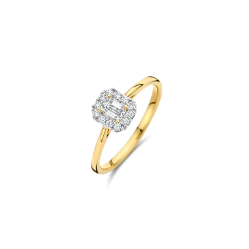 Blush Lab Grown Ring Halo 1x0.25crt +0.15crt G SI - 619012