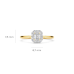 Blush Lab Grown Ring Halo 1x0.25crt +0.15crt G SI - 619012