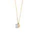 Blush Lab Grown Collier 4-poots chaton hanger 0.45crt G SI - 619018