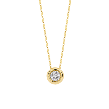 Blush Lab Grown Collier donut hanger 0.25crt G SI - 619022