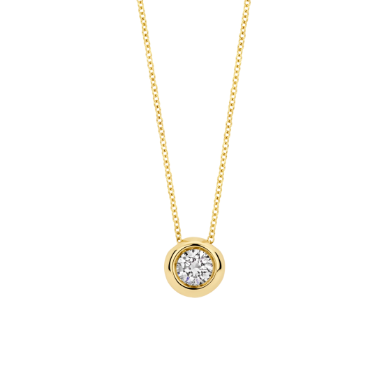 Blush Lab Grown Collier donut hanger 0.25crt G SI - 619022