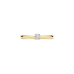 Blush Lab Grown Ring solitair 4-poots chaton 0.15crt G SI - 619091