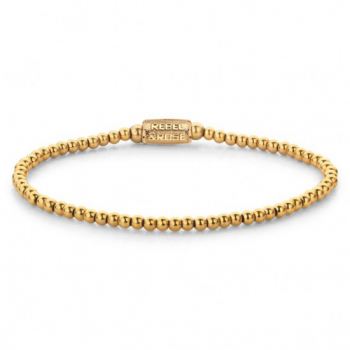 Rebel & Rose Jewelry Bracelet Yellow Gold Only 3mm 30001-G - 619173