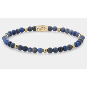 Rebel & Rose Jewelry Bracelet Midnight Blue 4mm Gold plated - 619175 Rebel & Rose Jewelry Bracelet Midnight Blue 4mm Gold plated - 619175